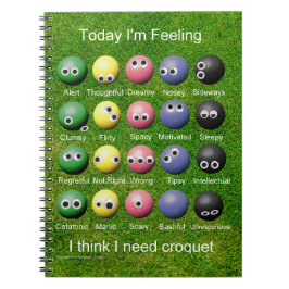 Cuaderno Emociones de croquet