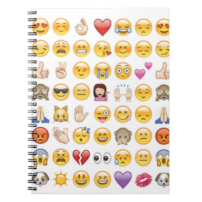 Cuaderno emoji (Frente)