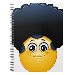 Cuaderno emoji afro