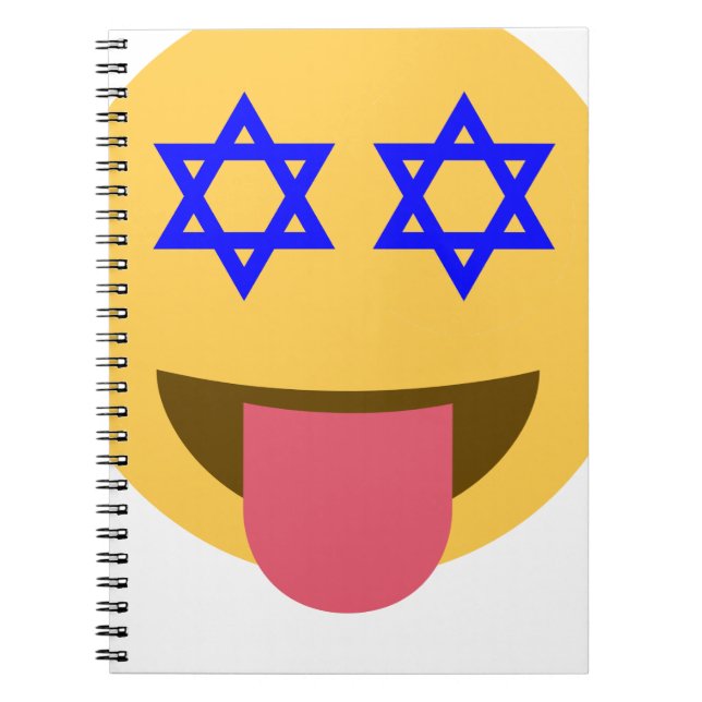Cuaderno emoji chanukkah hanukkah (Frente)