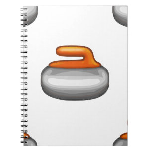 Cuaderno Emoji Curling Stone
