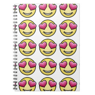 Cuaderno Emoji de amor