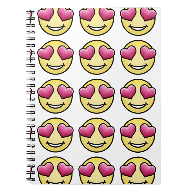 Cuaderno Emoji de amor (Frente)