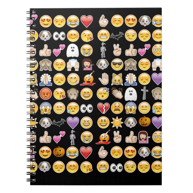 Cuaderno emoji de halloween (Frente)