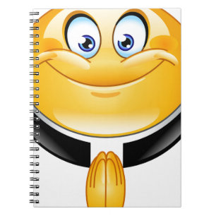 Cuaderno emoji del sacerdote
