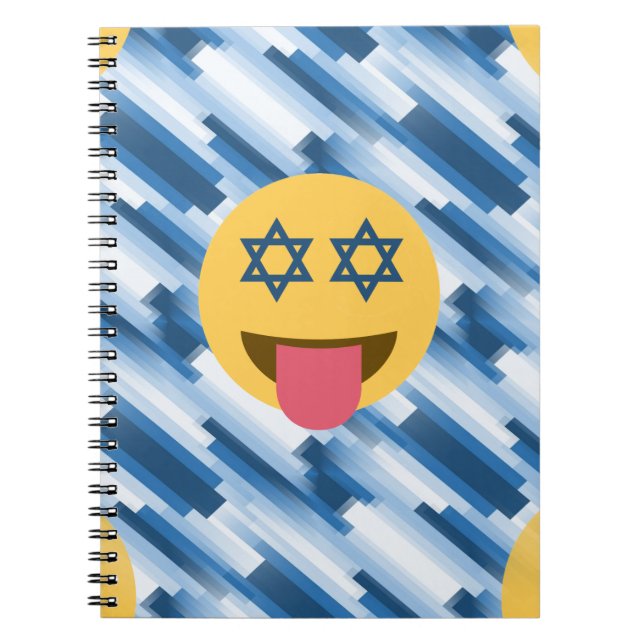 Cuaderno emoji hanukkah chanukkah (Frente)