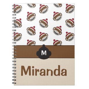 Cuaderno Emoji personalizada de mono sonriente