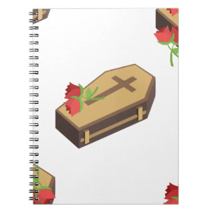 Cuaderno emojis de ataúd