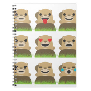 Cuaderno emojis de manada