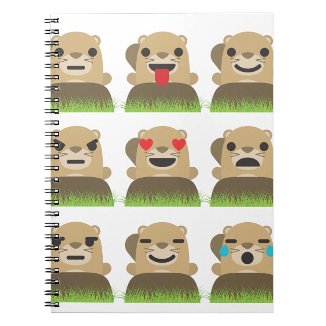 Cuaderno emojis de manada (Frente)