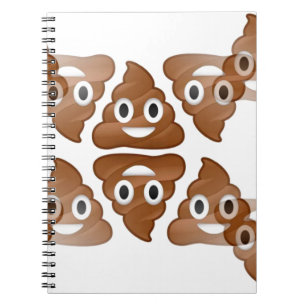 Cuaderno emojis de poop