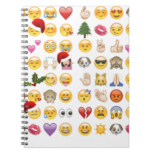 Cuaderno emojis navidades