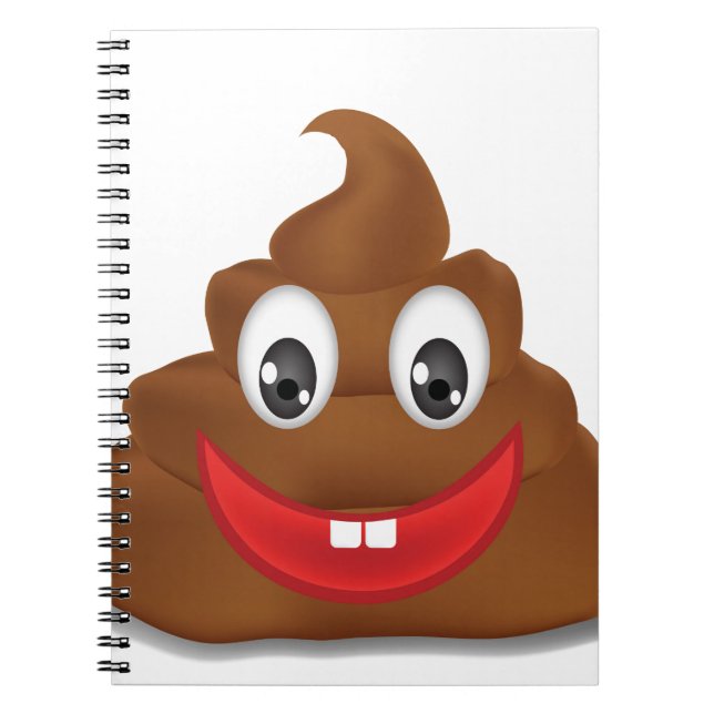 Cuaderno emojis poo (Frente)