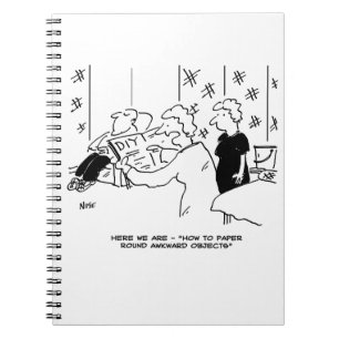 Cuaderno Empapelado y decoración de interiores Cartoon