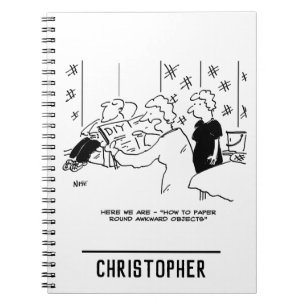 Cuaderno Empapelado y decoración de interiores Cartoon