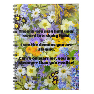 Cuaderno Empath Warrior Positive Citation Animation