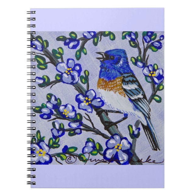 Cuaderno Empavesado del lapislázuli (Frente)