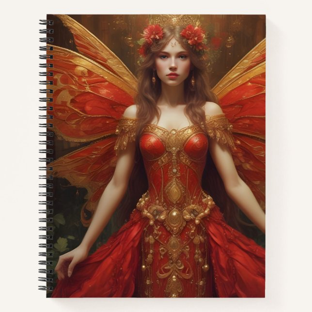 Cuaderno Emperatriz de Fuego (Anverso)