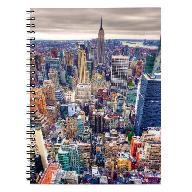 Cuaderno Empire State Building y Midtown Manhattan (Frente)