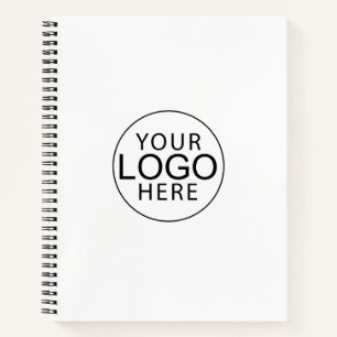 Cuaderno Empleados corporativos con logotipo empresarial mo