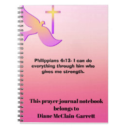 Cuaderno "Empoderen su viaje espiritual con mi oración No