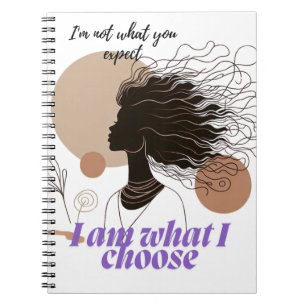 Cuaderno Empowered Woman Boho Art – I Am What I Choose