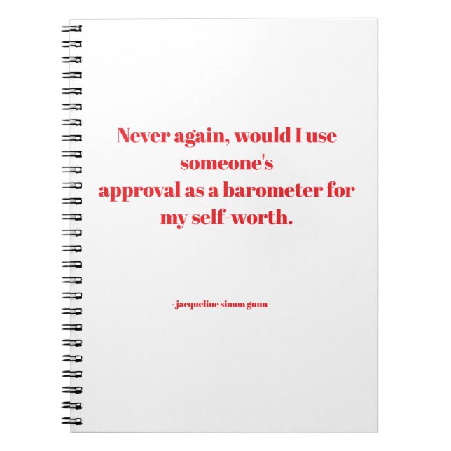 Cuaderno Empowering quotes (Frente)