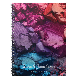 Cuaderno Empuja Cosméticos de Lujo Cosmetólogo Sombra de oj