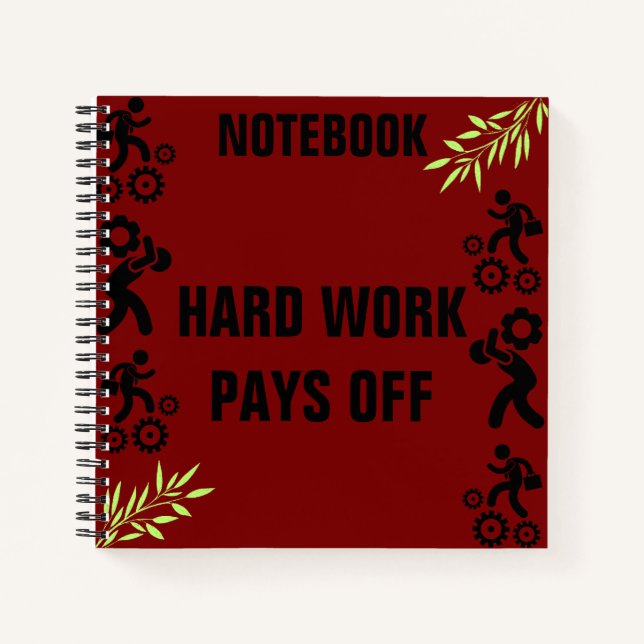 Cuaderno Empujate, porque nadie más lo hará (Anverso)