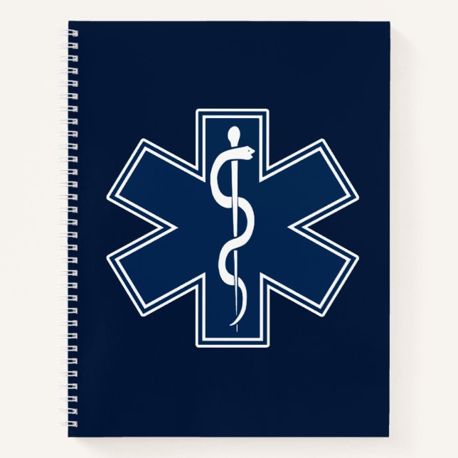Cuaderno EMS EMT paramédico (Anverso)