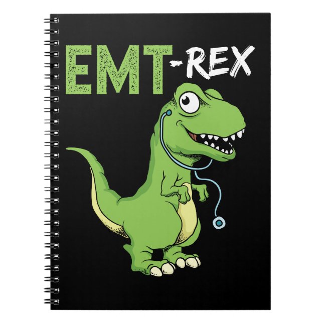 Cuaderno EMT Rex Funny Paramedic (Frente)