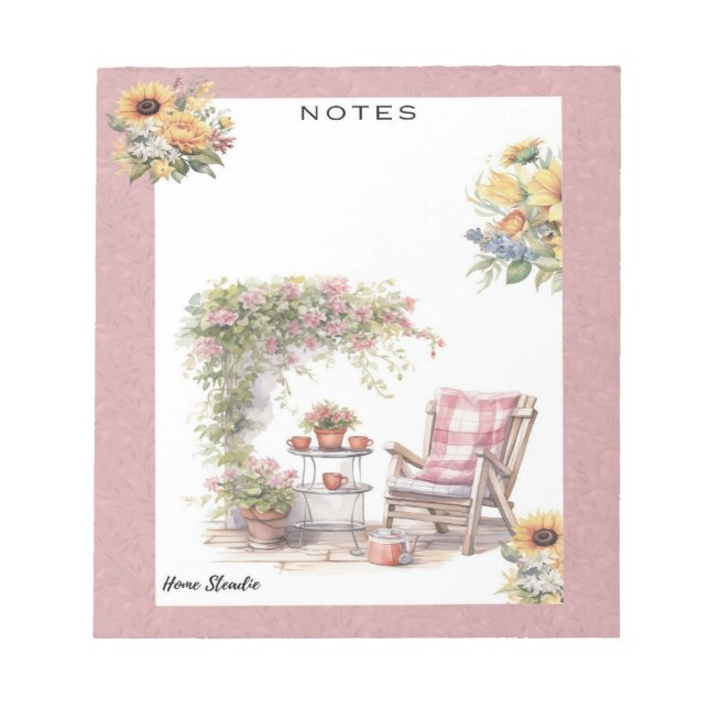 Cuaderno en Blanco Amanecer de Verano (Frente)