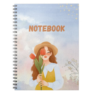 Cuaderno En Blanco Rayado Para Notas, Escritura