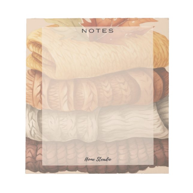 Cuaderno en blanco Sweater Weather (Frente)