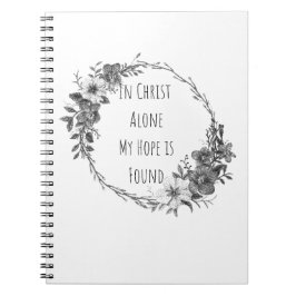 Cuaderno en Cristo solo
