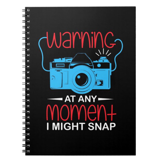 Cuaderno En Cualquier Momento, El Fotógrafo Podría Tomarse (Frente)