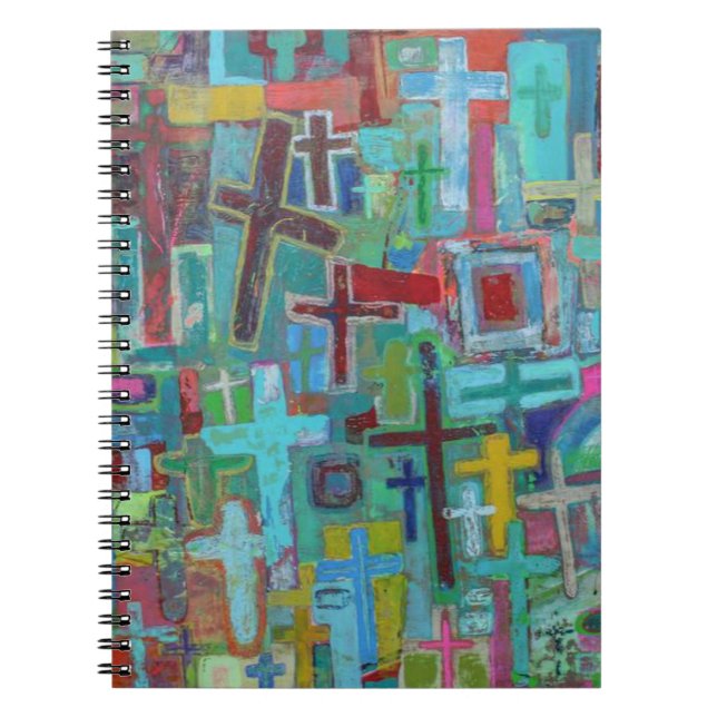 Cuaderno En el bloc de notas cruzado (Frente)