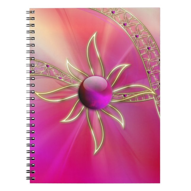 Cuaderno En el bloc de notas radiante Splendor (Frente)