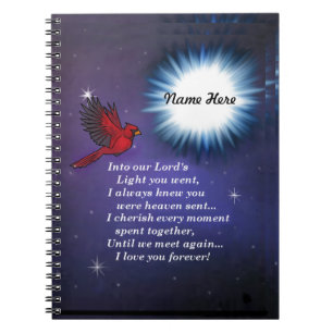 Cuaderno En el cardenal de la luz