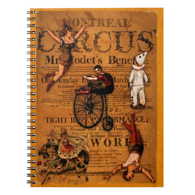 Cuaderno En el circo (Frente)