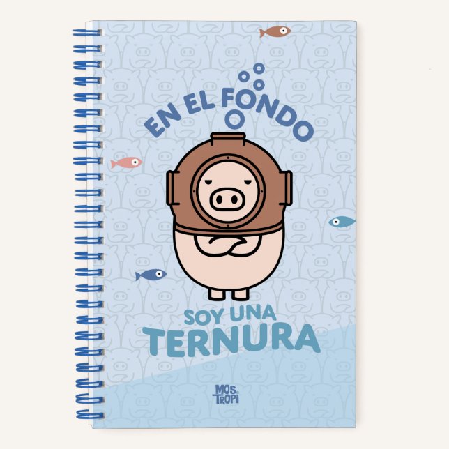 Cuaderno │En el fondo soy una ternura (Anverso)