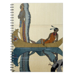 Cuaderno En el Missouri, 1922 (impresión del pochoir)