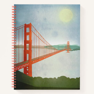Cuaderno En el puente Golden Gate