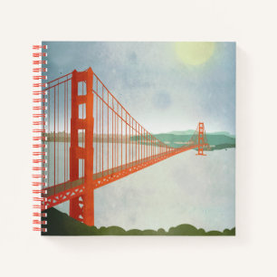 Cuaderno En el puente Golden Gate