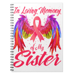 Cuaderno En El Recuerdo Amado De Mi Hermana Alas Cáncer De