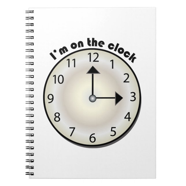 Cuaderno En el reloj (Frente)