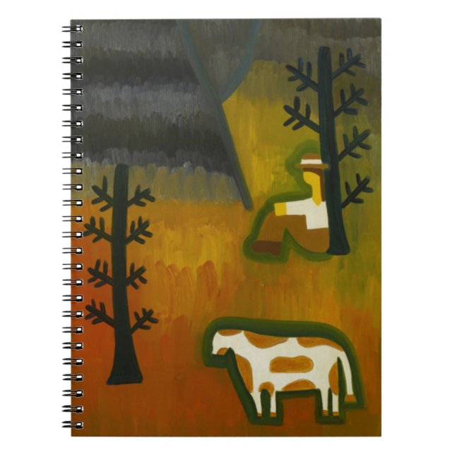 Cuaderno En el silencio de la montaña 2007 (Frente)