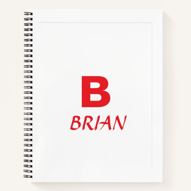 Cuaderno en espiral (Anverso)