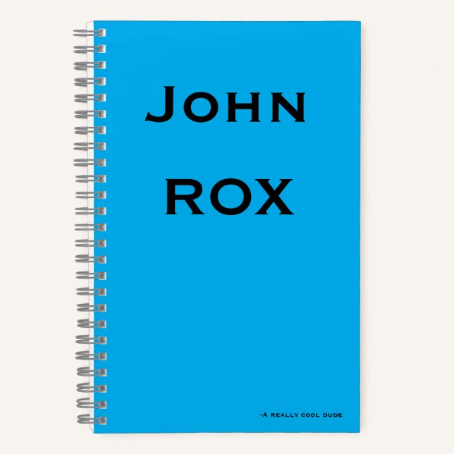 Cuaderno en espiral (Anverso)