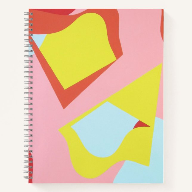 Cuaderno en espiral abstracto “The Eyes Have It” (Anverso)
